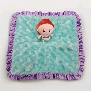 Hallmark Disney Itty Bittys Little Mermaid Ariel Lovey Security Blanket Swirls